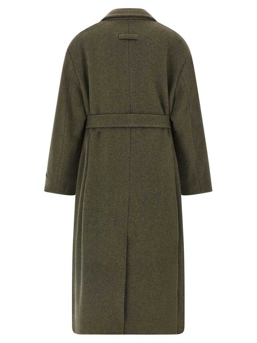 Paltoane FEAR OF GOD Fear Of God Relaxed Coat GREEN Barbati (BM 18522294) 2