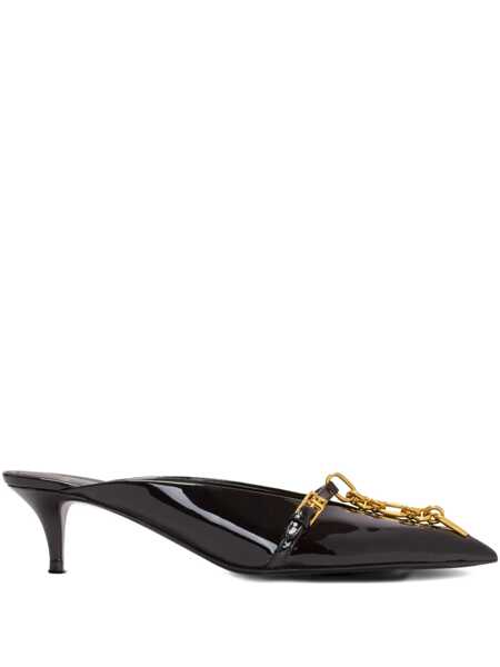 Pantofi cu toc Balmain Balmain Sandals Black Femei (BM 18522315) 1