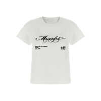 Tricouri Moncler Logo Cotton T-Shirt Femei