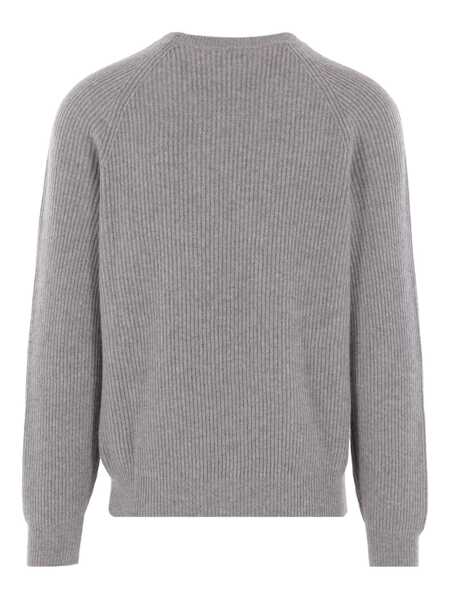 Pulovere Brunello Cucinelli Brunello Cucinelli Sweaters LIGHT GRAYSHORT Barbati (BM 18523524) 2