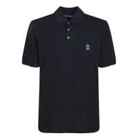 Tricouri Polo Brunello Cucinelli Logo Piqué Polo Shirt Barbati
