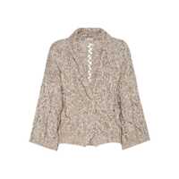 Cardigane Brunello Cucinelli Wool And Cashmere Cardigan Femei