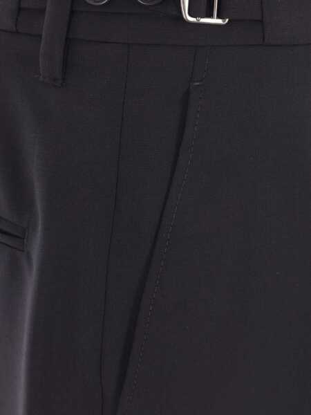 Pantaloni casual Prada Prada Trousers Black Femei (BM 18524205) 4