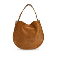 Genti de umar Isabel Marant 'Oskan Hobo' Brown Crossbody Bag In Suede Woman
