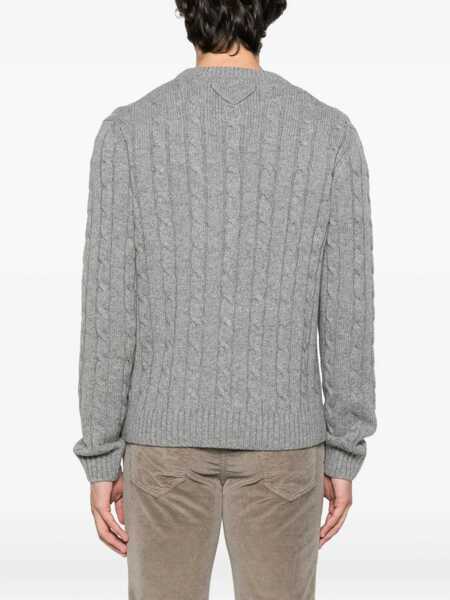 Pulovere Prada Prada Sweaters GREY Barbati (BM 18524859) 4