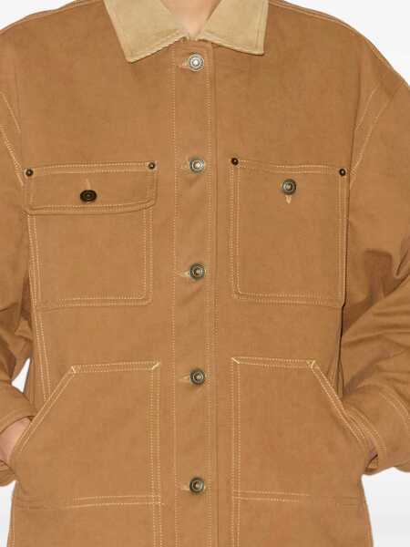 Paltoane Isabel Marant Isabel Marant Coats Brown Femei (BM 18524925) 4