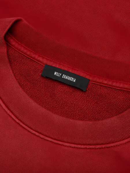 Pulovere Willy Chavarria Willy Chavarria Sweatshirts RED Barbati (BM 18525024) 3