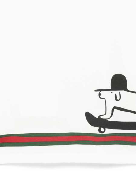 Tricouri Gucci J S/S T-SHIRT CTN JERSEY White Fete (BM 18525300) 3