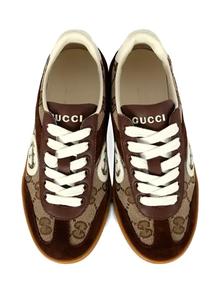 Sneakers Gucci SNEAKER LEATHER, R.S. SUEDE SW Brown Fete (BM 18525306) 4