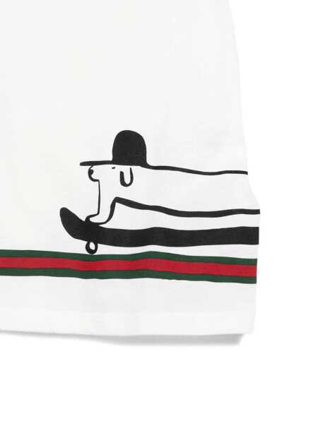 Tricouri Gucci B S/S T-SHIRT CTN JERSEY White Fete (BM 18525315) 3