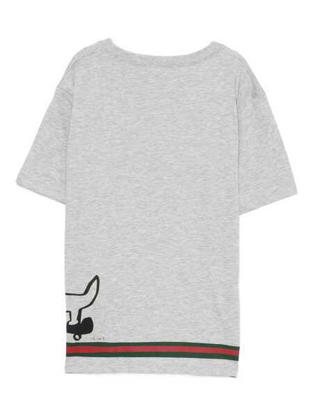 Tricouri Gucci J S/S T-SHIRT CTN JERSEY Gray Fete (BM 18525321) 2