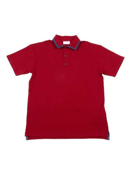 Tricouri Polo Gucci J S/S POLO STRETCHED COTTON PI Red Fete (BM 18525324) 1