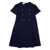 Gucci J S/S DRESS FELTED COTTON JERS Blue