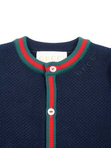 Salopete Gucci B L/S ALL IN ONE CO HONEYCOMB Blue Fete (BM 18525354) 3