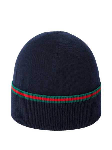 Palarii Gucci HAT MILLY B WO Blue Fete (BM 18525363) 2
