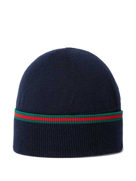 Palarii Gucci HAT MILLY B WO Blue Fete (BM 18525363) 1