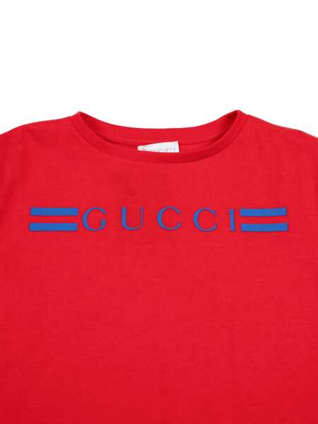 Tricouri Gucci J S/S T.SHIRT CTN JERSEY Red Fete (BM 18525375) 3