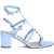 Valentino Garavani Rockstud Sandals BALTIC SEA