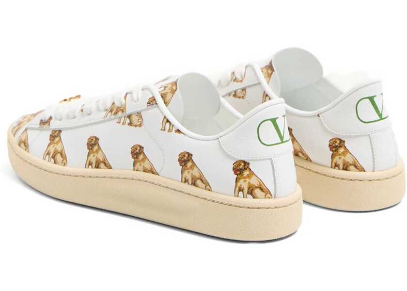 Sneakers Valentino Garavani Royco Sneakers BIANCO-MULTICOLOR/BIANCO/GREEN BIA/PAPYR Femei (BM 18525418) 3