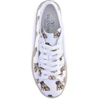 Incaltaminte Dama - Sneakers Valentino Garavani Royco Sneakers BIANCO-MULTICOLOR/BIANCO/GREEN BIA/PAPYR Femei (BM 18525418) - B-mall.ro