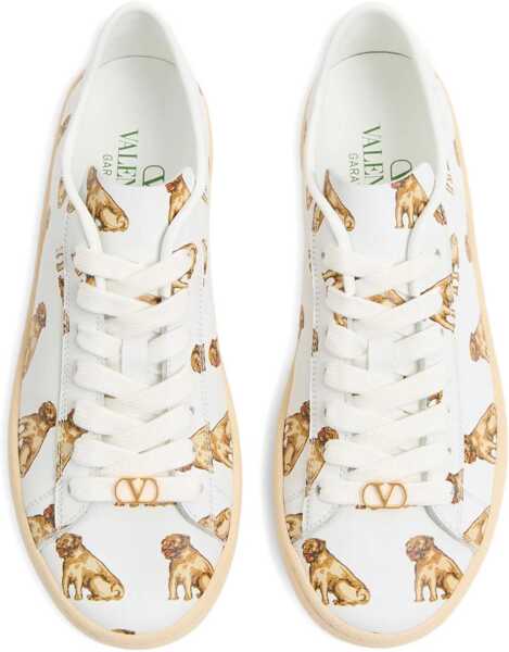 Sneakers Valentino Garavani Royco Sneakers BIANCO-MULTICOLOR/BIANCO/GREEN BIA/PAPYR Femei (BM 18525418) 5