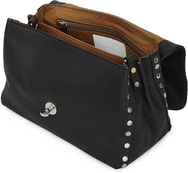 Genti de mana Zanellato Postina Saeta Shoulder Bag BLACK LAVAGNA Femei (BM 18525427) 4