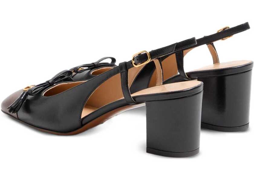 Pantofi cu toc Valentino Garavani Valet Du Roi Pumps NERO-LIGHT COFFEE Femei (BM 18525457) 4