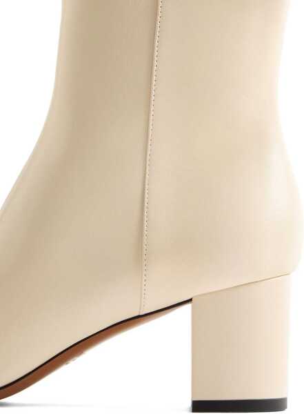 Bocanci casual Valentino Garavani Valet Du Roi Bootie BUTTER WHITE/TOBACCO Femei (BM 18525460) 5