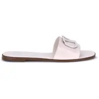 Sandale Patent leathe VLogo slide Sandals Femei