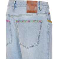 Imbracaminte Valentino Garavani Dama - Blugi Valentino Garavani Floral edge Jeans DENIM BLU LAV CHIARO Femei (BM 18525547) - B-mall.ro