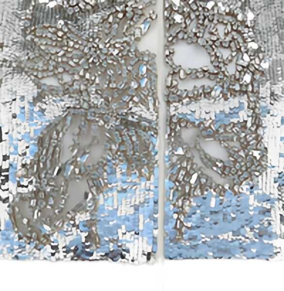 Camasi casual Alexander McQueen Crystal embroidered Shirt OPTICAL WHITE Femei (BM 18525586) 3