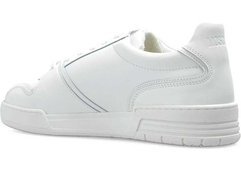 Sneakers Moschino Leather Sneakers BIANCO Femei (BM 18525784) 3