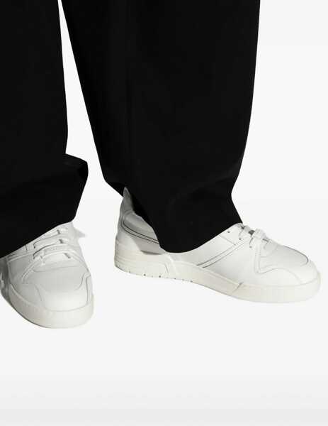 Sneakers Moschino Leather Sneakers BIANCO Femei (BM 18525784) 5