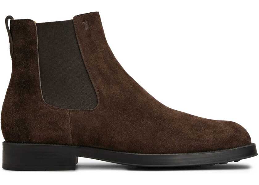 Ghete TODS Suede Ankle Boot BROWN Barbati (BM 18525805) 1