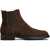 TOD'S Suede Ankle Boot BROWN