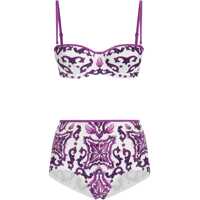 Costume de baie intregi Majolica Print Bikini Swimsuit Femei