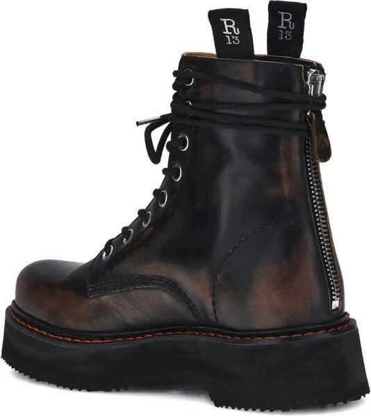 Bocanci casual R13 Lace-up Ankle Boots REMOVE Femei (BM 18525901) 2