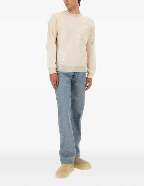 Pulovere MM6 Maison Margiela Wool Sweater WHITE Barbati (BM 18525937) 2
