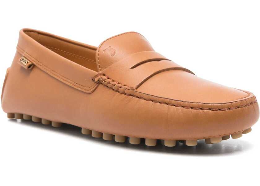 Mocasini TODS Leather Gommino Loafer BUFF Femei (BM 18525982) 2
