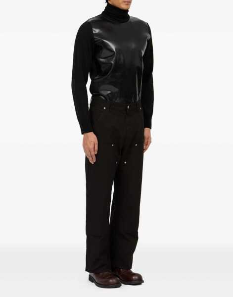 Pantaloni casual MM6 Maison Margiela Five-Pocket Pants BLACK Barbati (BM 18526000) 3