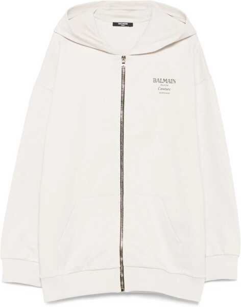 Hanorace Balmain Sweatshirt BEIGE Fete (BM 18526003) 1