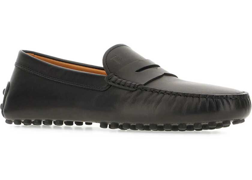 Mocasini TODS Leather Gommino Loafer BLACK Femei (BM 18526021) 2