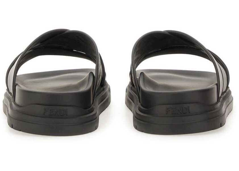 Sandale Fendi Slide Sandal BLACK Barbati (BM 18526051) 3