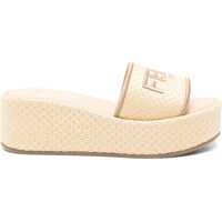 Sandale "Fendi Sunshine" Flatform Slide Sandal Femei