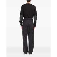Pantaloni MM6 Maison Margiela pentru Barbati - Pantaloni casual MM6 Maison Margiela Cotton Pants BLACK Barbati (BM 18526078) - B-mall.ro