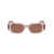 Prada Prada Sunglasses 19Q10D TRANSPARENT PEACH