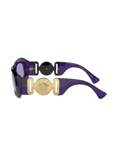 Ochelari de soare Versace Versace Sunglasses 54191A PURPLE TRANSPARENT Barbati (BM 18526779) 3