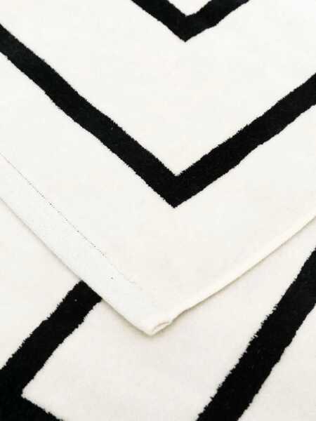 Accesorii de plaja TOTME TOTEME Monogram Beach Towel Beige Femei (BM 18526998) 2