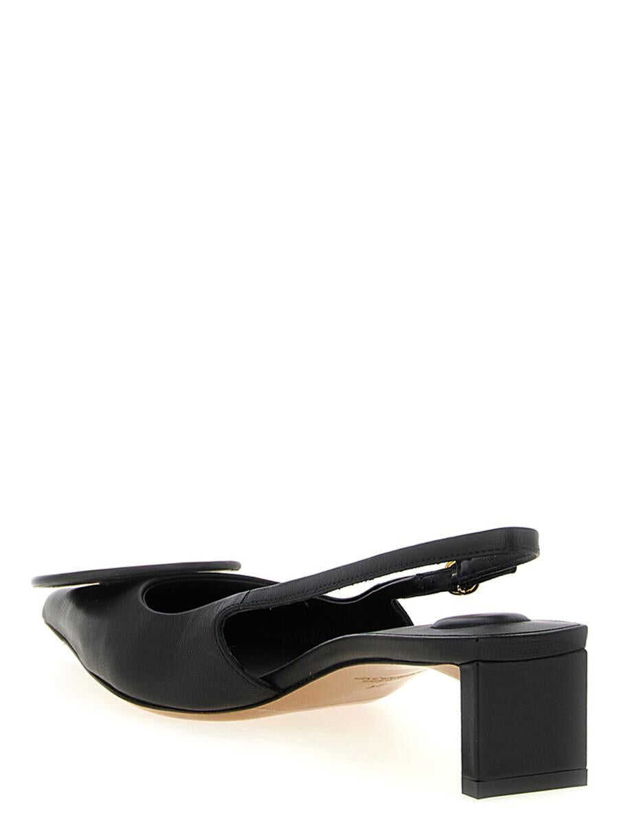 Pantofi cu toc JACQUEMUS Jacquemus Duelo B Slingback Black Femei (BM 18527127) 4