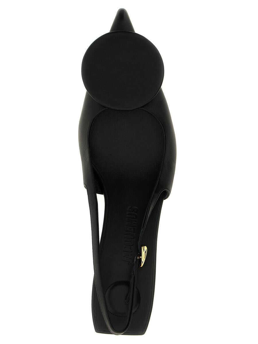 Pantofi cu toc JACQUEMUS Jacquemus Duelo B Slingback Black Femei (BM 18527127) 5